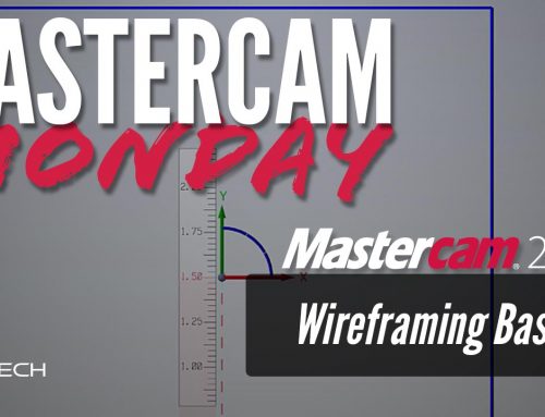 Wireframing Basics in Mastercam 2020