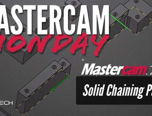 Mastercam 2020 Solid Chaining